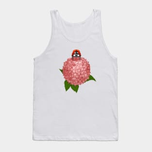 Ladybug on a flower Tank Top